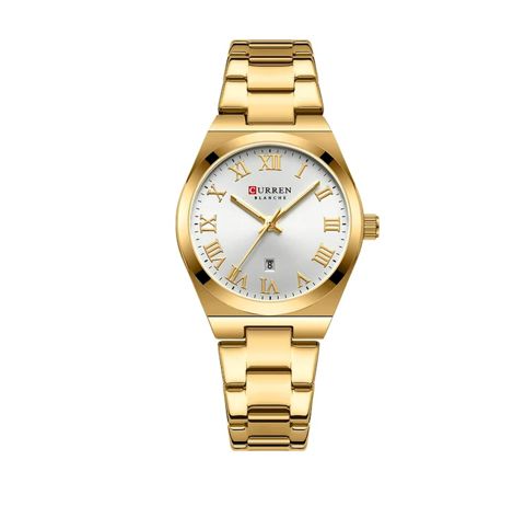 Qol saatı Curren 9095 Gold/White — Bakı