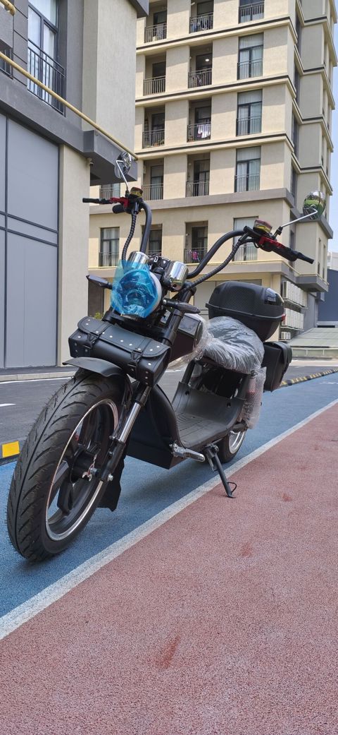 Kredıt VAR Elektrik skuter/moped – “citycoco” tərzində geniş — Bakı