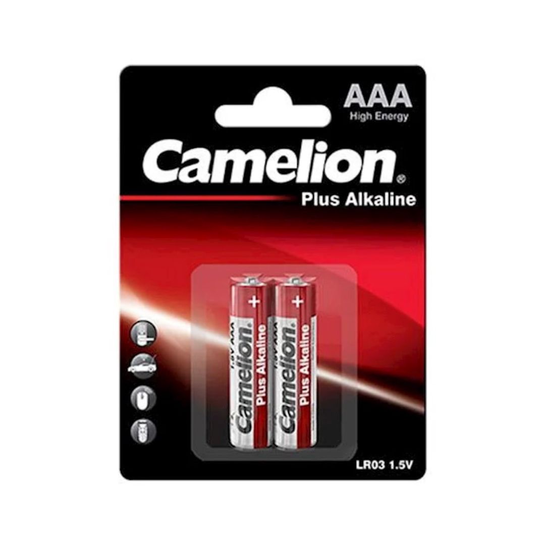 Batareya Camelion Plus Alkaline AAA LR03 1.5V, 2 ədəd — Batareyalar və şarj cihazları, Bakı