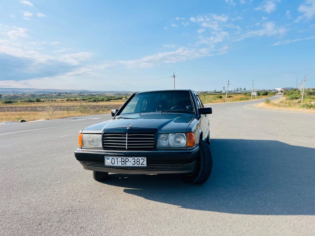 Mercedes 190, 2.0 L, 1990 il, 254 869 km 01-BP-382 — Avtomobillər, Siyəzən (5)