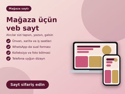 Veb saytların hazırlanması — Bakı