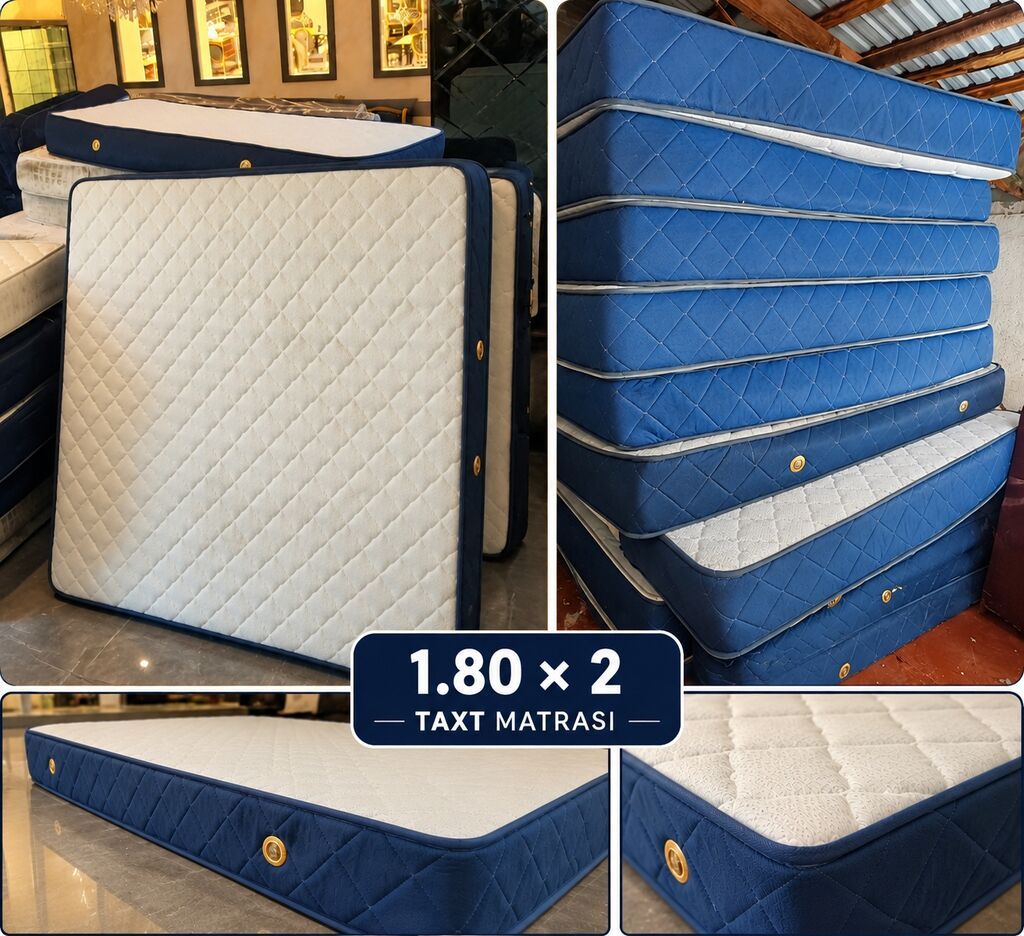 180/200 ortapedik matraslar. Qiymet 55 azn (1) Unvan Günəşli.Vesile — Matraslar, Bakı