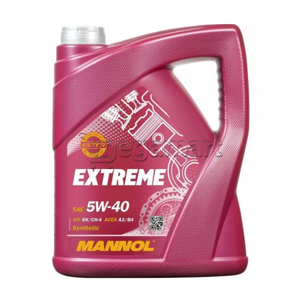 Mühərrik yağı Mannol 7915 Extreme 5W-40 4L Special — Yağlar və texniki mayelər, Bakı