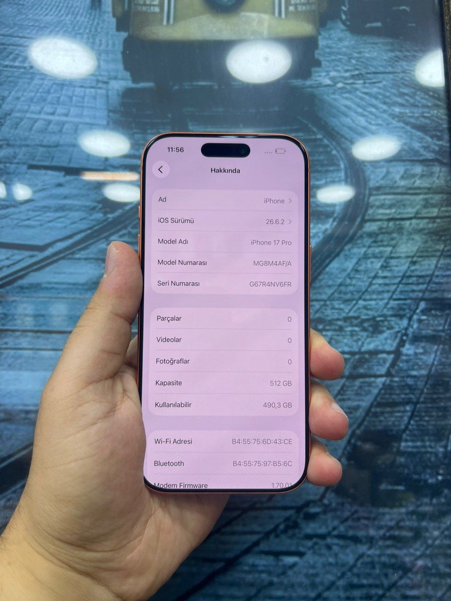 Apple iPhone 17 Pro Cosmic Orange 512GB/12GB — Smartfonlar, Bakı (2)