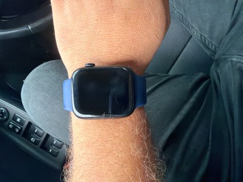 Apple Watch Series 7 Aluminum Blue 45mm — Bakı