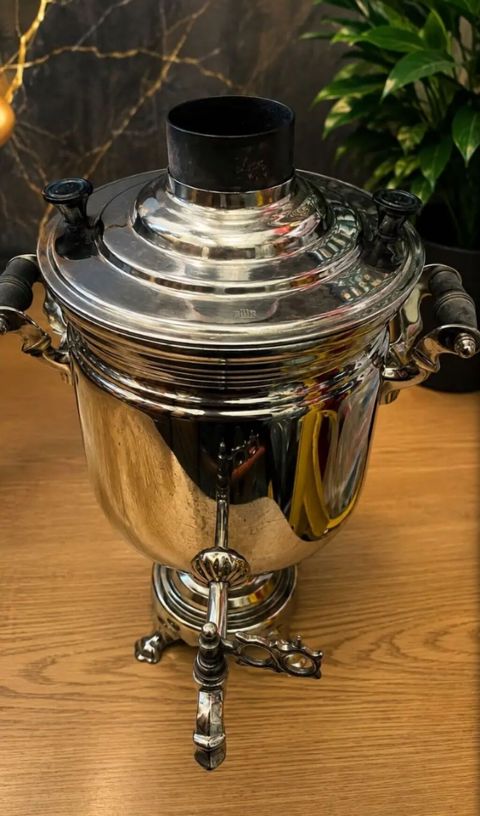 İşlənmiş Od Samovar, 7 l, Ödənişli çatdırılma — 130 ₼ · Bakı · Samovarlar İşlənmiş Od Samovar, 7 l, Ödənişli çatdırılma — Bakı