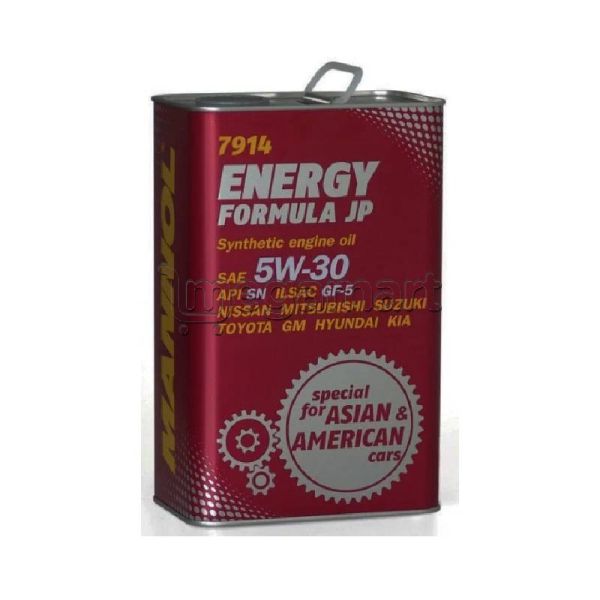 Mühərrik yağı Mannol 7914 Energy Formula JP 5W-30 1L Metal — Yağlar və texniki mayelər, Bakı