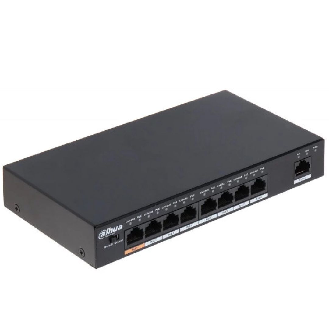8-Port PoE Switch Dahua DH-PFS3009-8ET-96 — Kommutatorlar və marşrutlayıcılar, Bakı