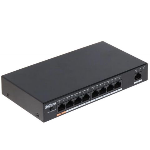 8-Port PoE Switch Dahua DH-PFS3009-8ET-96 — Almal — Switches and routers