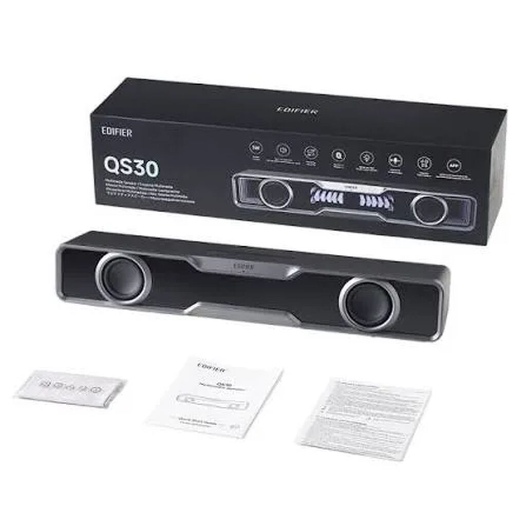 Edifier QS30 2.0 Aktiv Masaüstü Bluetooth Dinamik Sistemi — Səs texnikası, Bakı (3)