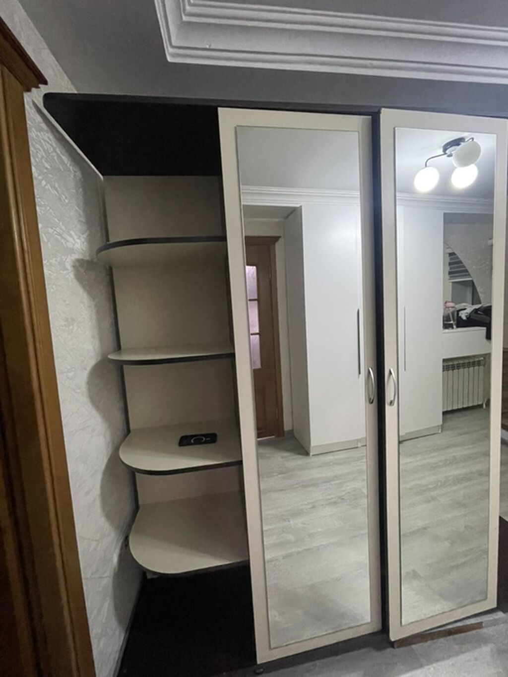 Holl üçün çoxfunksiyalı dəhliz dolabı - İki qapılı, tam boy aynalı — Xol üçün, Bakı (2)