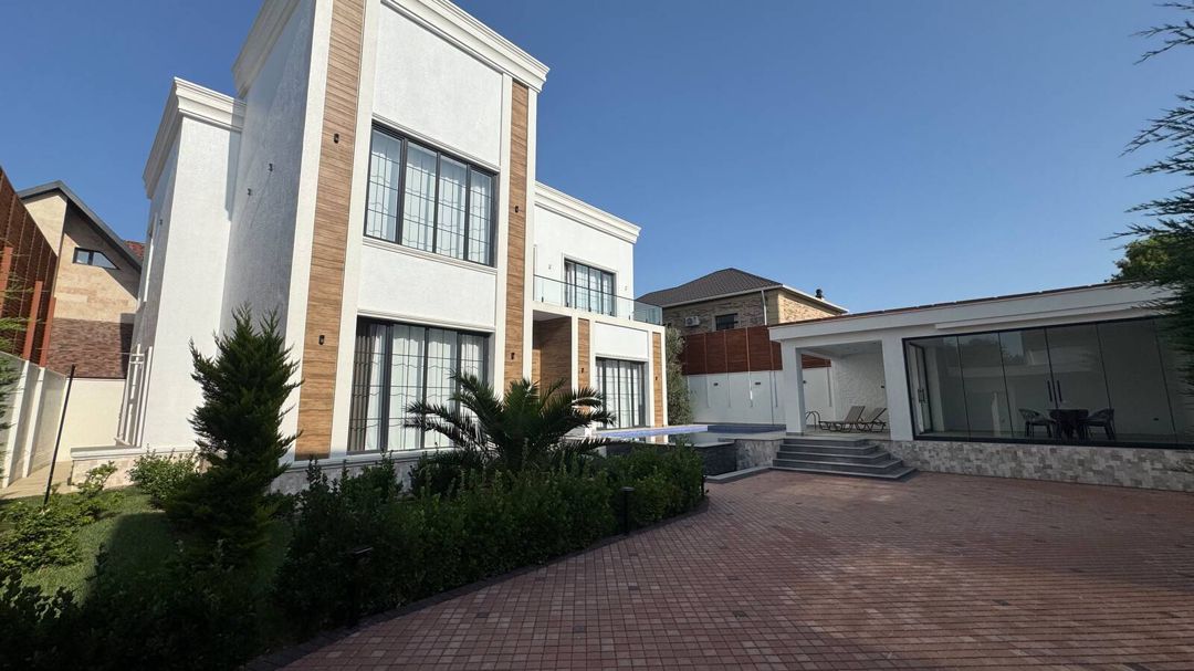 Satılır 5 otaqlı həyət evi/bağ evi 450 m² — Ev, villa, Bakı (2)