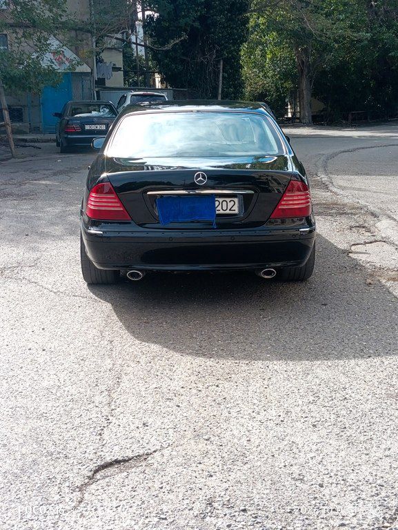 Mercedes S 320, 3.2 L, 2003 il, 280 000 km — Avtomobillər, Bakı (9)