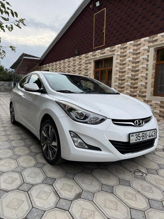 Hyundai Elantra, 1.8 L, 2014 il, 123 434 km 35-BX-443 — Avtomobillər, Qazax (12)