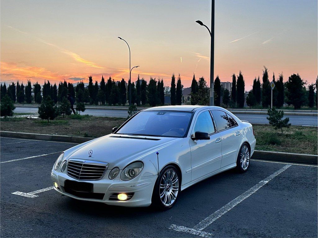 Mercedes E 350, 3.5 L, 2006 il, 260 000 km — Avtomobillər, Gəncə (6)