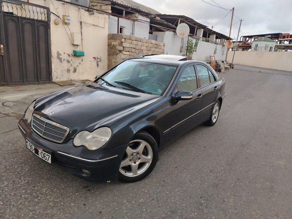 Mercedes C 240, 2.6 L, 2000 il, 250 000 km — Avtomobillər, Bakı (2)