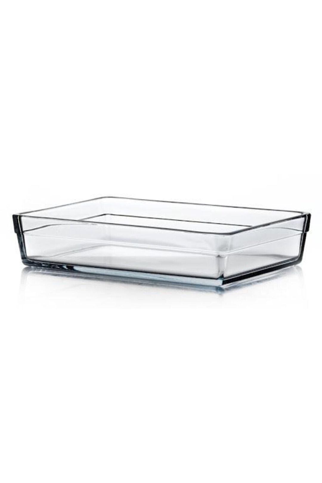 Bişirmə üçün qəlib BrArt HMSD_BA45 şüşə, düzbucaq, şəffaf, 24x34 sm — Mallar, Bakı