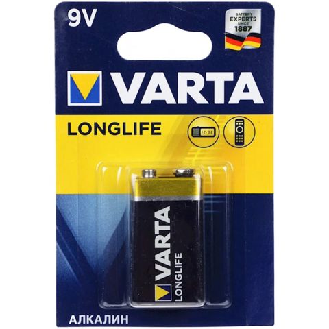 Batareya Varta Longlife 9 V — 6 ₼ · Bakı · Batareyalar və şarj cihazları Batareya Varta Longlife 9 V — Bakı