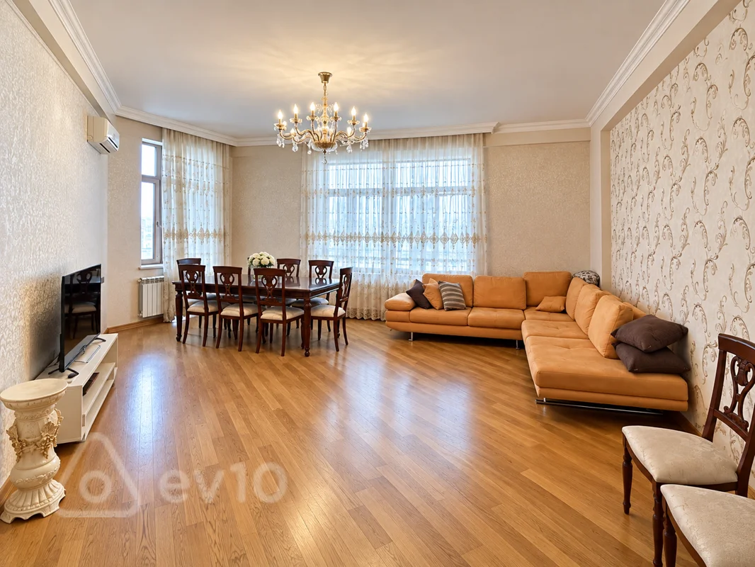 3 otaqlı mənzil, 138 m², Heydər Əliyev prospekti ilə Əliyar Əliyev küçələrinin kəsişməsi — kirayə — Mənzil, Bakı (3)