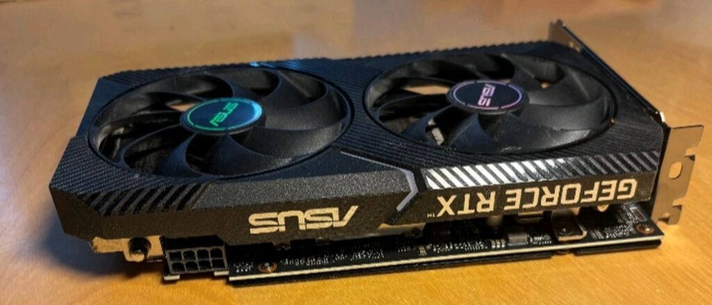 Videokart Asus GeForce RTX 3060, 12 GB, İşlənmiş — Qrafik kartlar, Bakı (6)