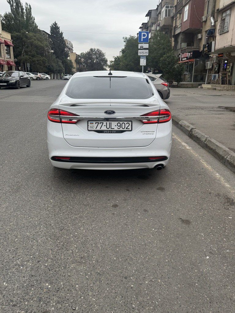 Ford Fusion (North America), 2.0 L, 7.6 kWh, 2017 il, 365 000 km 77-UL-902 — Avtomobillər, Bakı (2)