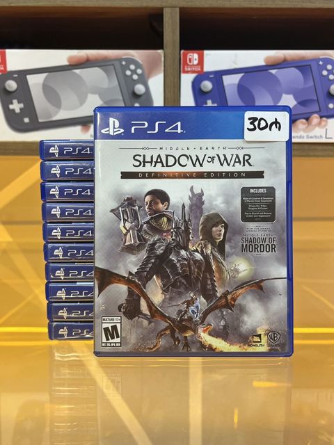Shadow of War-PS4 diski Oyun diski tam işlək vəziyyətdədir, heç bir — Bakı