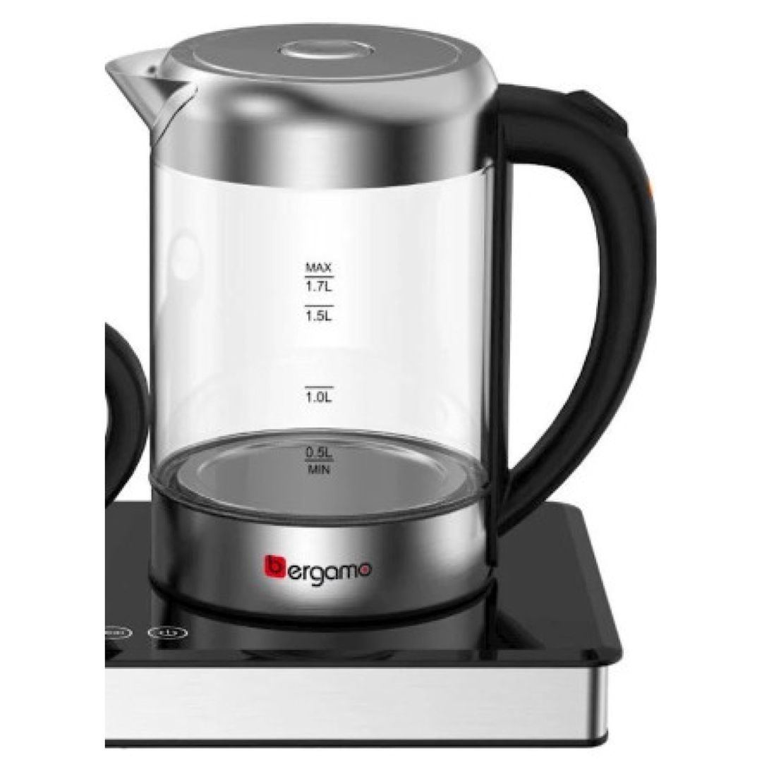 Elektrik çaydan və dəm çaydanı Bergamo BG-TM2408SGD — Ev texnikası, Bakı (3)