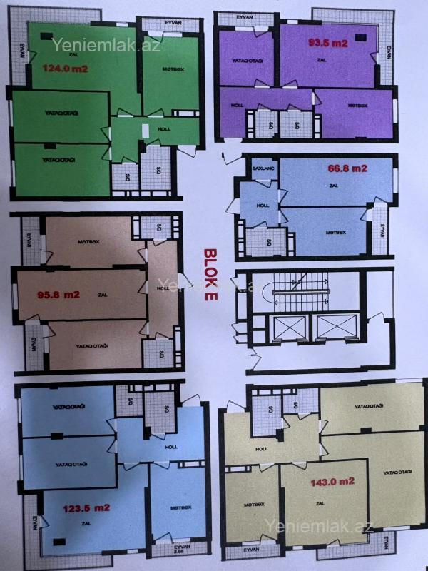 Satılır 2 otaqlı Bina evi menzil (Yeni tikili), 61.5 m², Suraxanı rayonu — Mənzil, Bakı (6)