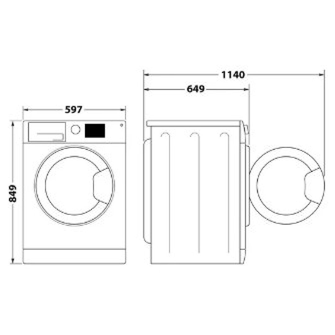 Avtomatik qurutma maşını Arıston H8 D94WB EU — Ev texnikası, Bakı (2)