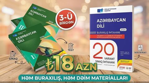 ƏLA Fürsət Azərbaycan dili üzrə tam hazırlıq seti — Cəmi 18 AZN — Bakı