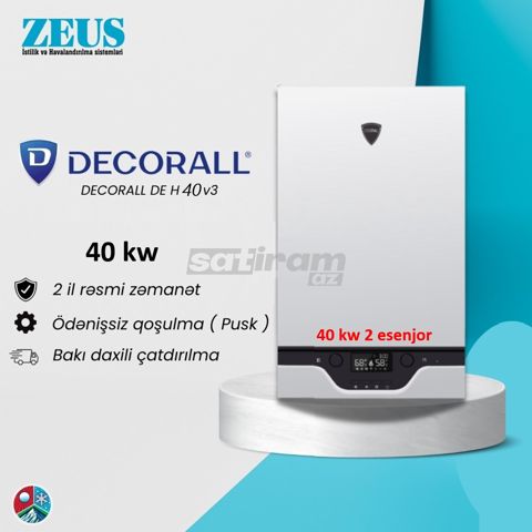 Kombi Decorall 40 kw — Bakı