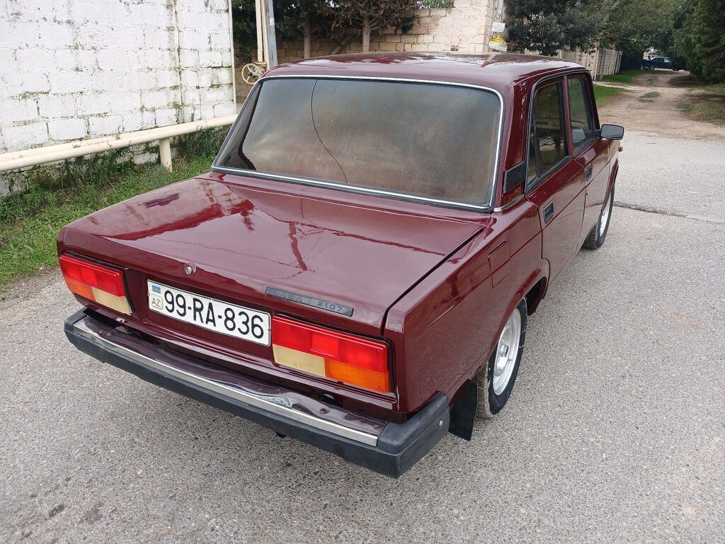 Lada (VAZ) 2107, 1.6 L, 1998 il, 168 000 km 99-RA-836 — Avtomobillər, Bakı (3)
