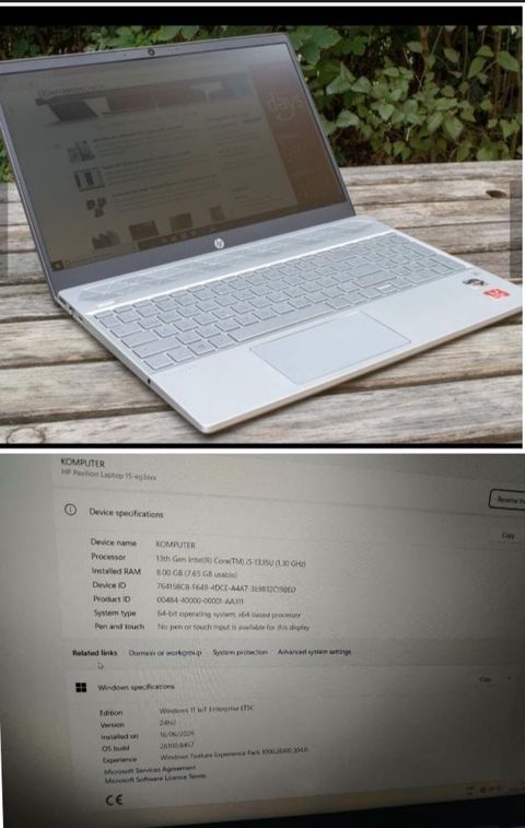 Noutbuk əla vəziyyətdə Ai - 5nəsil 8ram 512 yaddaş əla işləyir — Bakı