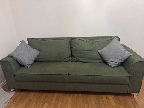 Yaşıl rəngli 4 nəfərlik/kondisioner üslublu divan - Rəng — Bakı