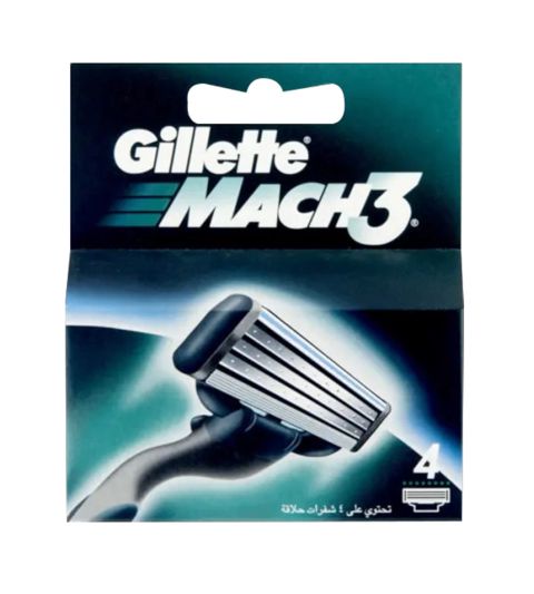 Dəyişdirilə bilən kassetlər Gillette Mach3, 4 əd — Bakı