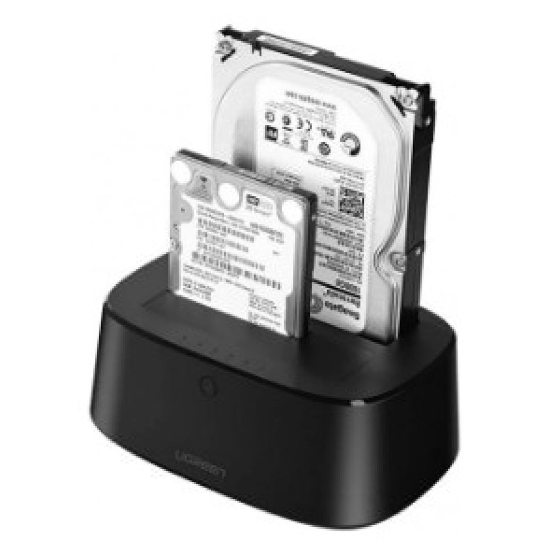 İki sabit disk üçün dok stansiyası Ugreen CM198 (50857) — Kabelləri, adapterlər və keçidçilər, Bakı (2)