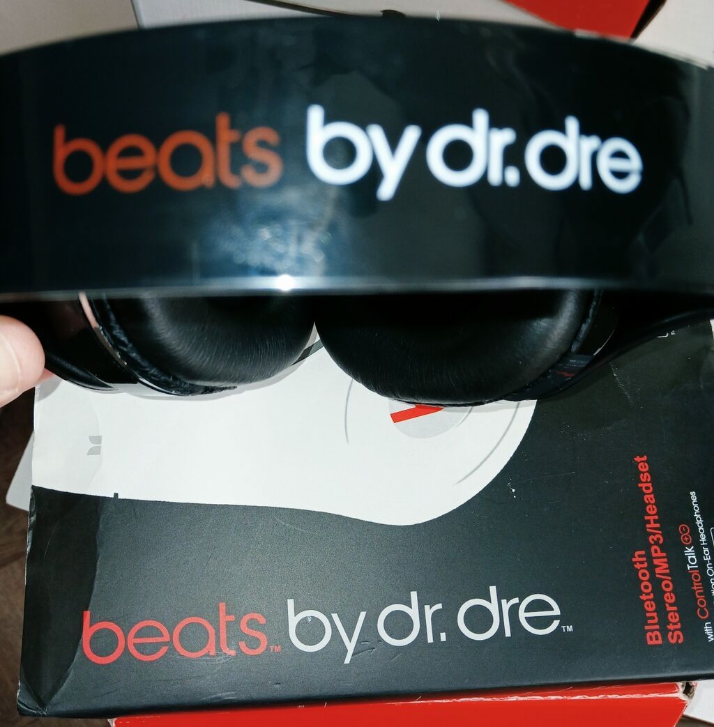 Beats by Dr. Dre TM-003 Bluetooth Stereo/MP3 Headset - Simsiz — Qulaqcıqlar, Qəbələ (3)