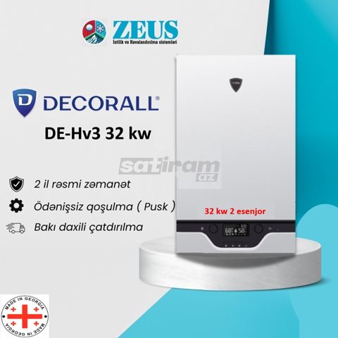 Kombi Decorall 32 kw — Bakı