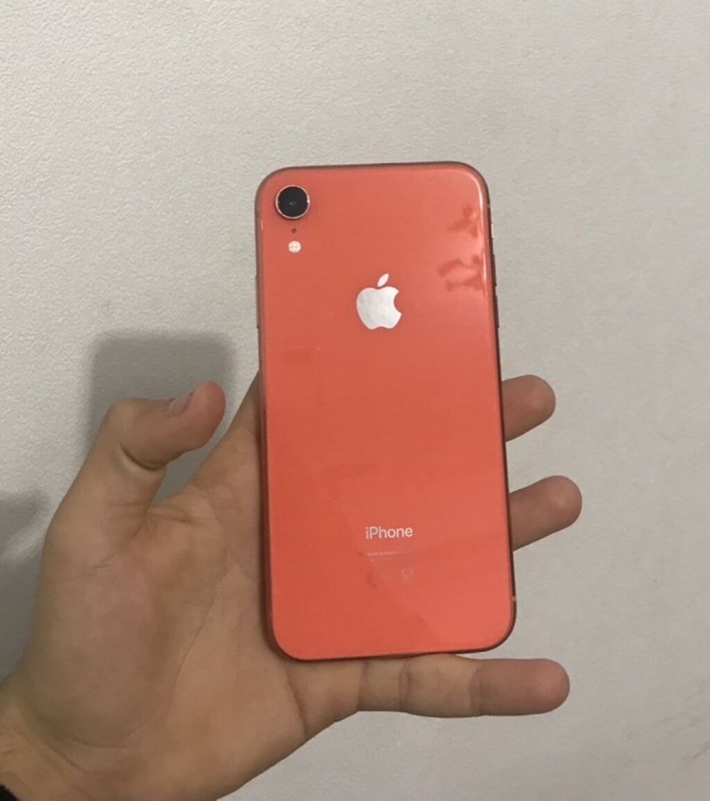IPhone Xr, 128 GB, Mərcanı, Face ID — Apple iPhone, Xırdalan