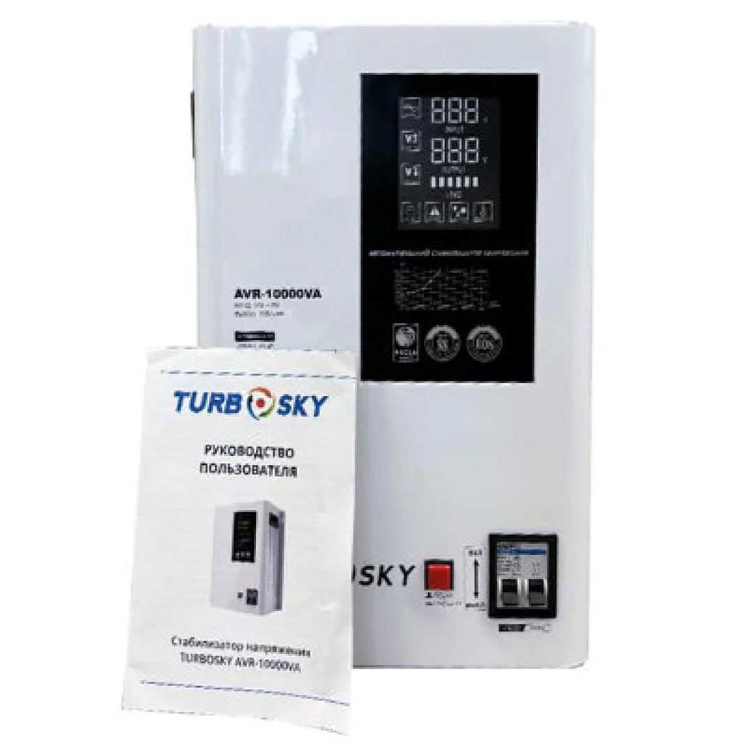 Stabilizator Turbosky AVR-10000VA 384 — Ev texnikası, Bakı (3)