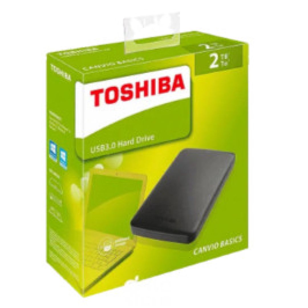 Xarici sert disk Toshiba Canvio Basics 2 ТБ USB3.0 — Sabit diskləri, Bakı