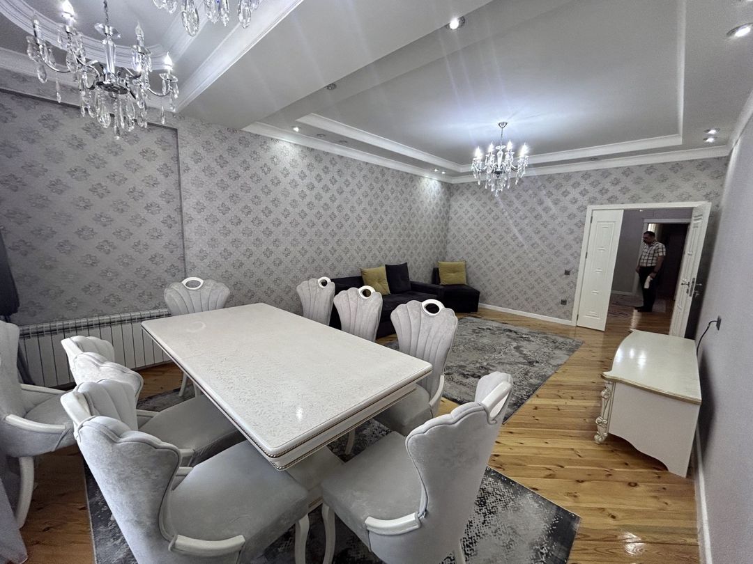 İcarəyə verilir 3 otaqlı yeni tikili 135 m² — Mənzil, Bakı (6)