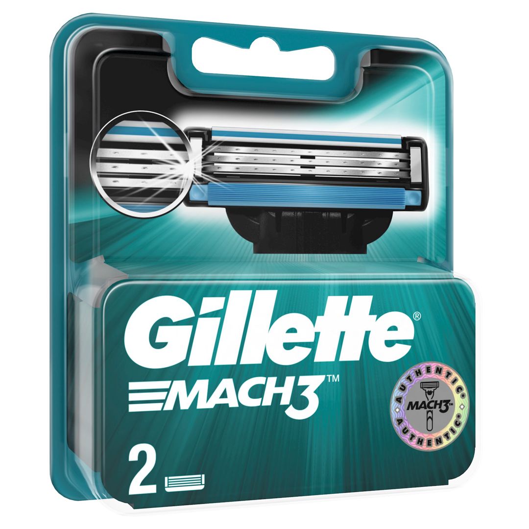 Dəyişdirilə bilən kassetlər Gillette Mach3, 2 əd — Mallar, Bakı (2)