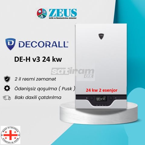 Kombi Decorall 24 kw — Bakı