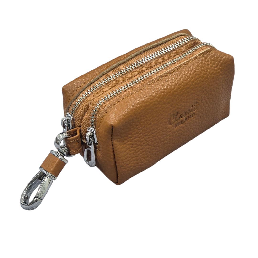 Açarlar üçün çexol Classic 824, süni dəri, qəhvəyi — Mallar, Bakı