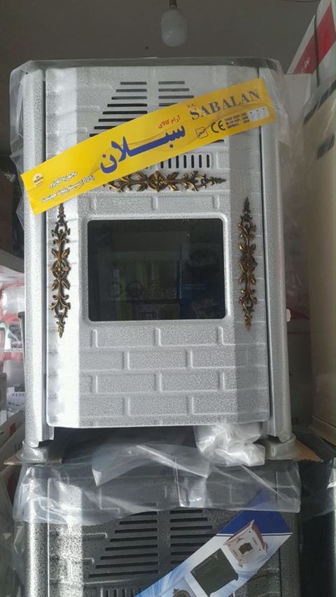 Qaz sobası – dekorativ ön şüşəli, klassik dizayn 50kv - Brend — Digah