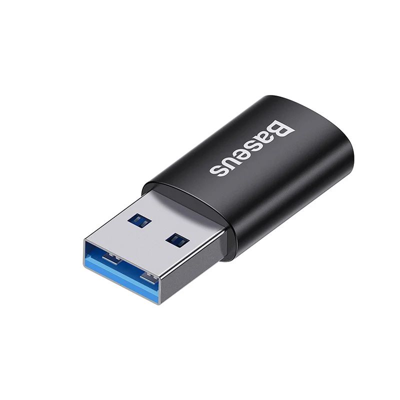 Baseus Ingenuity Mini OTG Adapter Usb-a to Usb-c Black — Smartfon üçün kabelləri və keçidçilər, Bakı (2)