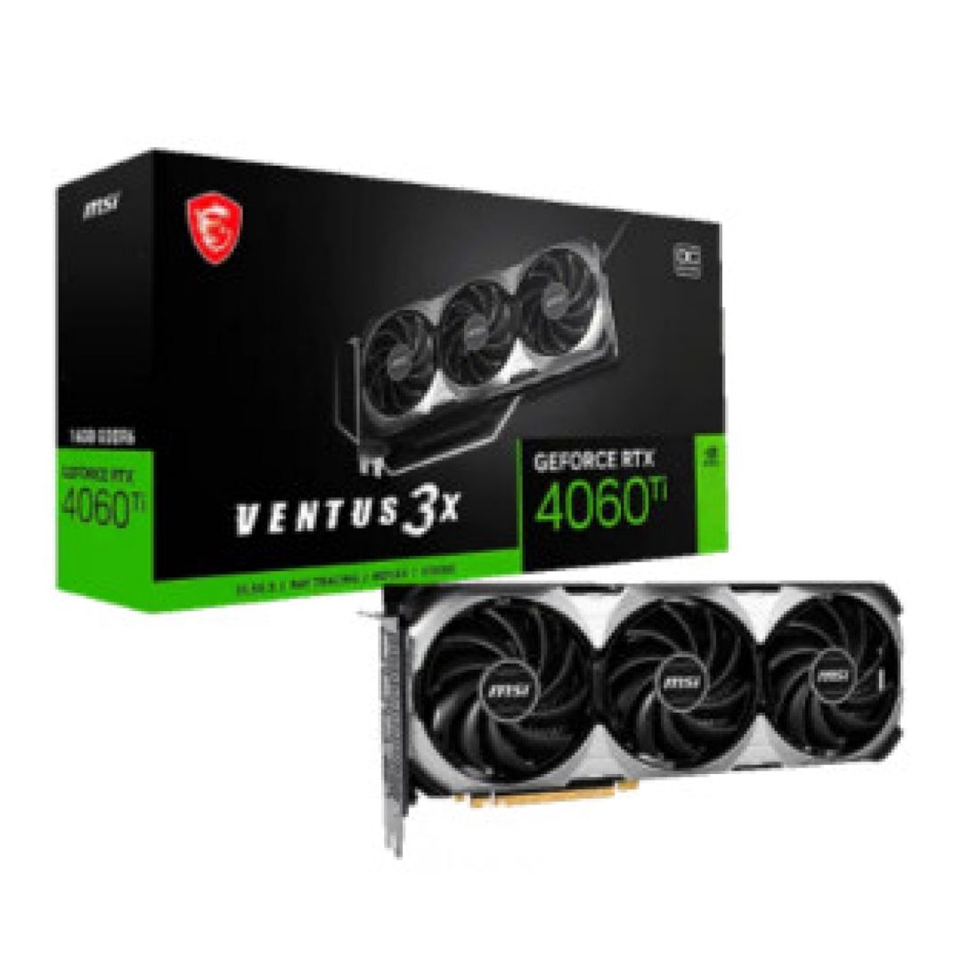 Videokart MSI GeForce RTX 4060 Ti Ventus 3X 16GB OC — Qrafik kartlar, Bakı
