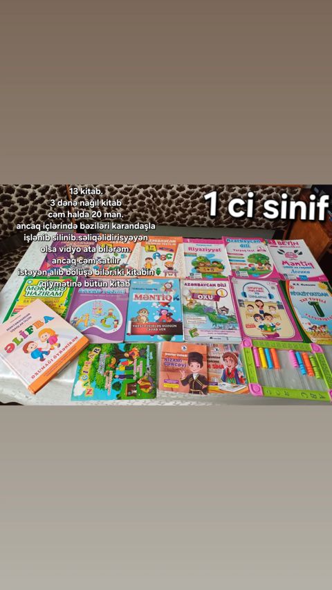 Məktəbli vəsaiti — 10 ₼ · Bakı · Kitablar və jurnallar Məktəbli vəsaiti — Bakı