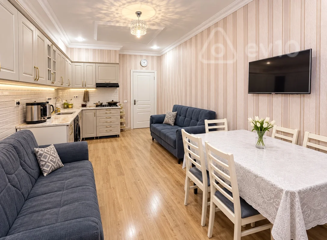 2 otaqlı mənzil, 77 m², Yeni Yasamal Məhəmməd Xiyabani küç — Bakı